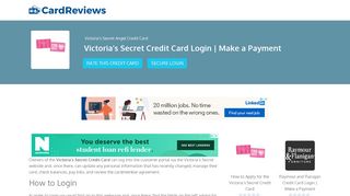Victoria's Secret Credit Card Login | Make a Payment - Card Reviews