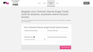 Victoria's Secret Angel Credit Card - - Comenity