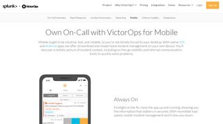 Own On-Call with VictorOps for Mobile - VictorOps