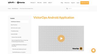 VictorOps Android Application - Knowledge Base