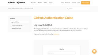 GitHub Authentication Guide - Knowledge Base - VictorOps