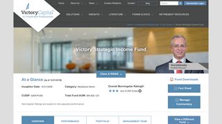 Victory Strategic Income Fund | Victory Capital Management