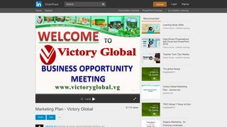 Marketing Plan - Victory Global - SlideShare