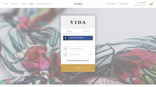 Login - Vida