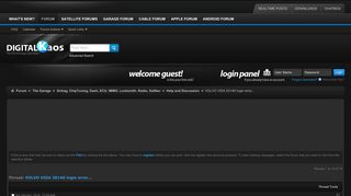 VOLVO VIDA 2014D login error... - Digital Kaos