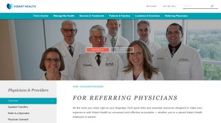 Physicians & Providers Resources | Vidant Health
