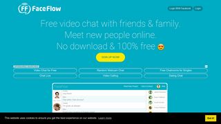 FaceFlow: Free Chat & Video Chat With Friends Online