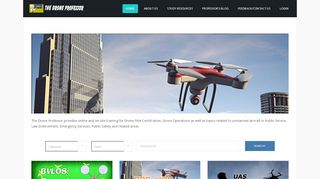 The Drone Professor – Online Video UAS Trainng