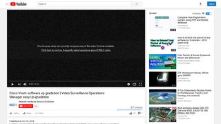 Cisco Video Surveillance Operations Manager - YouTube