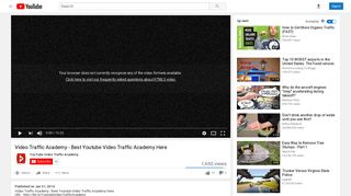 Video Traffic Academy - YouTube