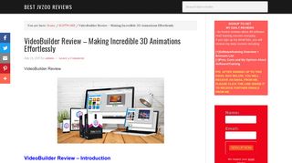 VideoBuilder Review – Making Incredible 3D Animations Effortlessly