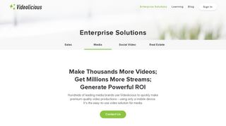 Enterprise Solutions - Videolicious