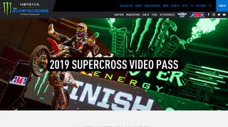Supercross Video Pass | Supercross Live