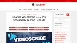 Sparkol VideoScribe 2.3.7 Pro Cracked By Techno Records - Techno ...