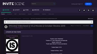 [Movies] VideoSeed || VS || Movies || October Review 2013 ...