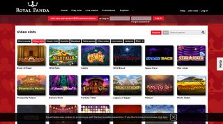 Play Video Slots Online for Free or Real Money | Royal Panda