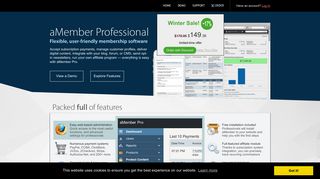 aMember Pro: Membership software
