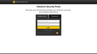 Login to your Videotron Account