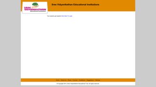 Sree Vidyanikethan Educational Institutions
