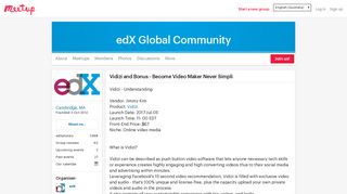 Vidizi and Bonus - Become Video Maker Never Simpli - edX Global ...