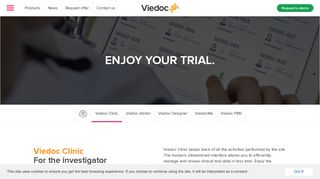 Viedoc Clinic | For the investigator | Viedoc