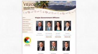 Viejas Government Officers | Viejas Band of Kumeyaay Indians