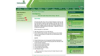 VCB Internet Banking - Vietcombank
