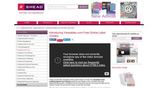 Introducing Viewables.com Free Online Label Creator - Smead