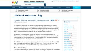 HOWTO: Dynamic DNS with Panasonic's Viewnetcam.com Network ...