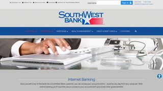 Internet Banking - SouthWest Bank