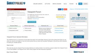 Viewpoint Forum Ranking and Reviews - SurveyPolice