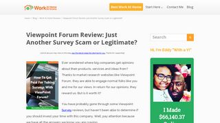 Viewpoint Forum Review: Just Another Survey Scam or Legitimate ...