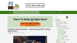 ViewPoint Panel Review - Scam Survey Site To Stay Away From?
