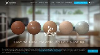 Substance Player | allegorithmic