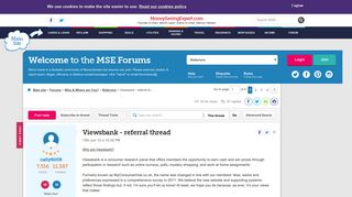 Viewsbank - referral thread - MoneySavingExpert.com Forums