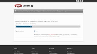 VIF-Internet | Sign-up Online