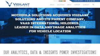 Vigilant Solutions - Innovative Intelligence Solutions that Saves Lives
