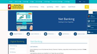 Net banking - Vijaya Bank