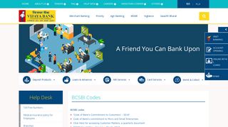 BCSBI-Codes - Vijaya Bank