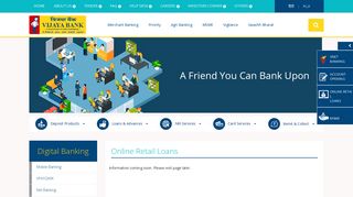 Online Retail Loans - Vijaya Bank