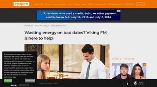 Wasting energy on bad dates? Viking FM is here to help! | Dating ...