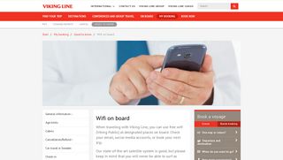 Wifi on board - Good to know | Viking Line