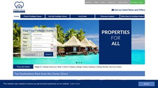 Holiday Homes.ie | Villas To Rent | Holiday Lettings | Family Holidays ...