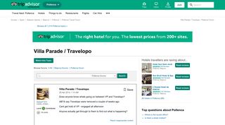 Villa Parade / Travelopo - Pollenca Forum - TripAdvisor