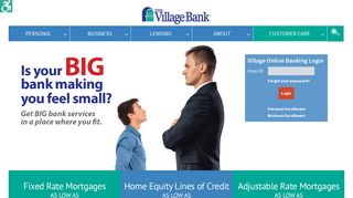 The Village Bank – Full-service bank located in the heart of seven ...