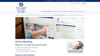 Online Banking - Village Bank