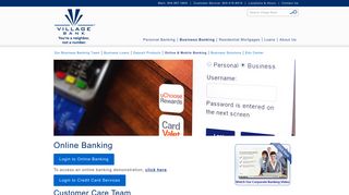 Best Online Business Banking Account | Village Bank