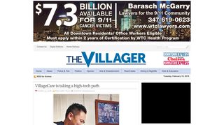 VillageCare is taking a high-tech path - The Villager | The Villager
