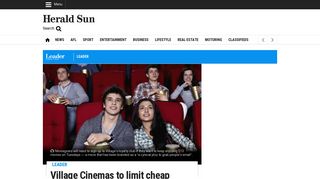 Village Cinemas to limit cheap Tuesday tickets exclusively to Village ...
