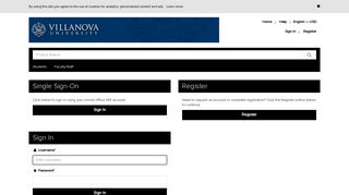 Sign In | Villanova University | Academic Software Discounts